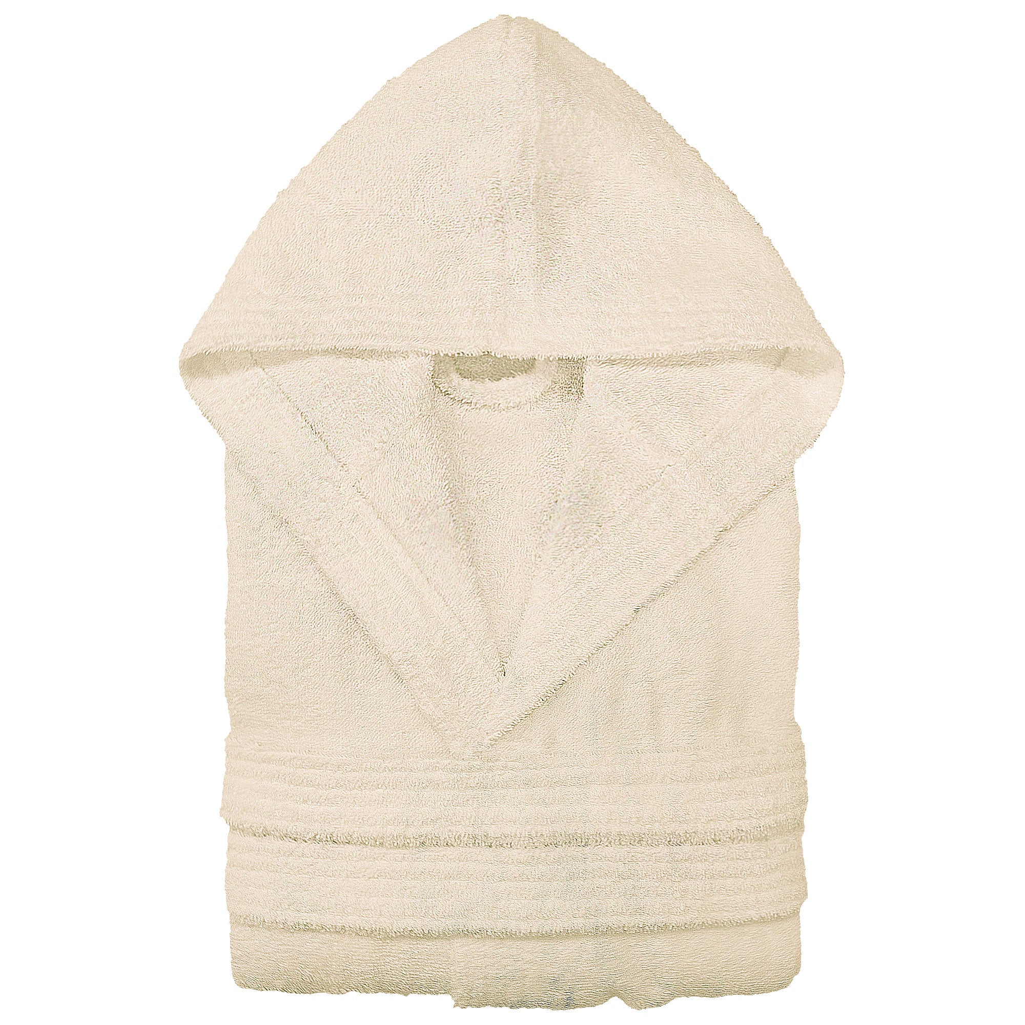 Accappatoio in spugna di cotone con cappuccio unisex uomo donna adulto 7042