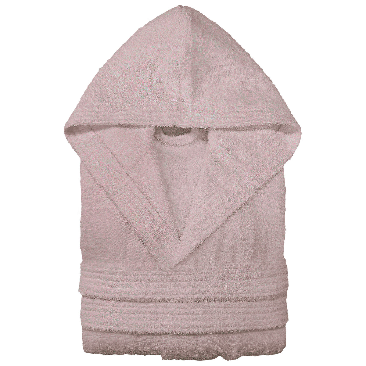 Unisex-Bademantel für Herren und Damen, mit Kapuze, Frottee, Baumwolle, 7042