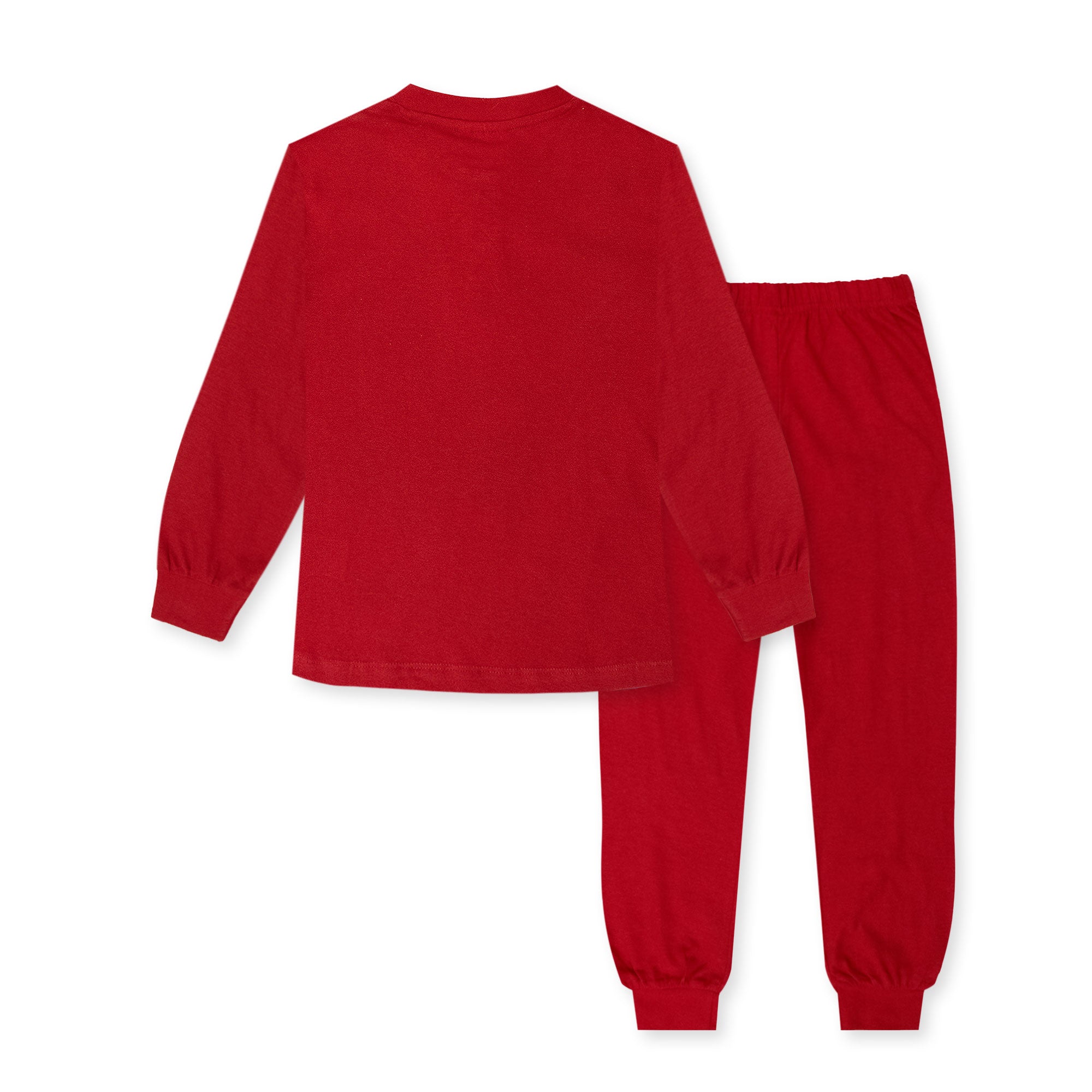 Pigiama Marvel Spiderman per bambino in cotone leggero a maniche lunghe 7075