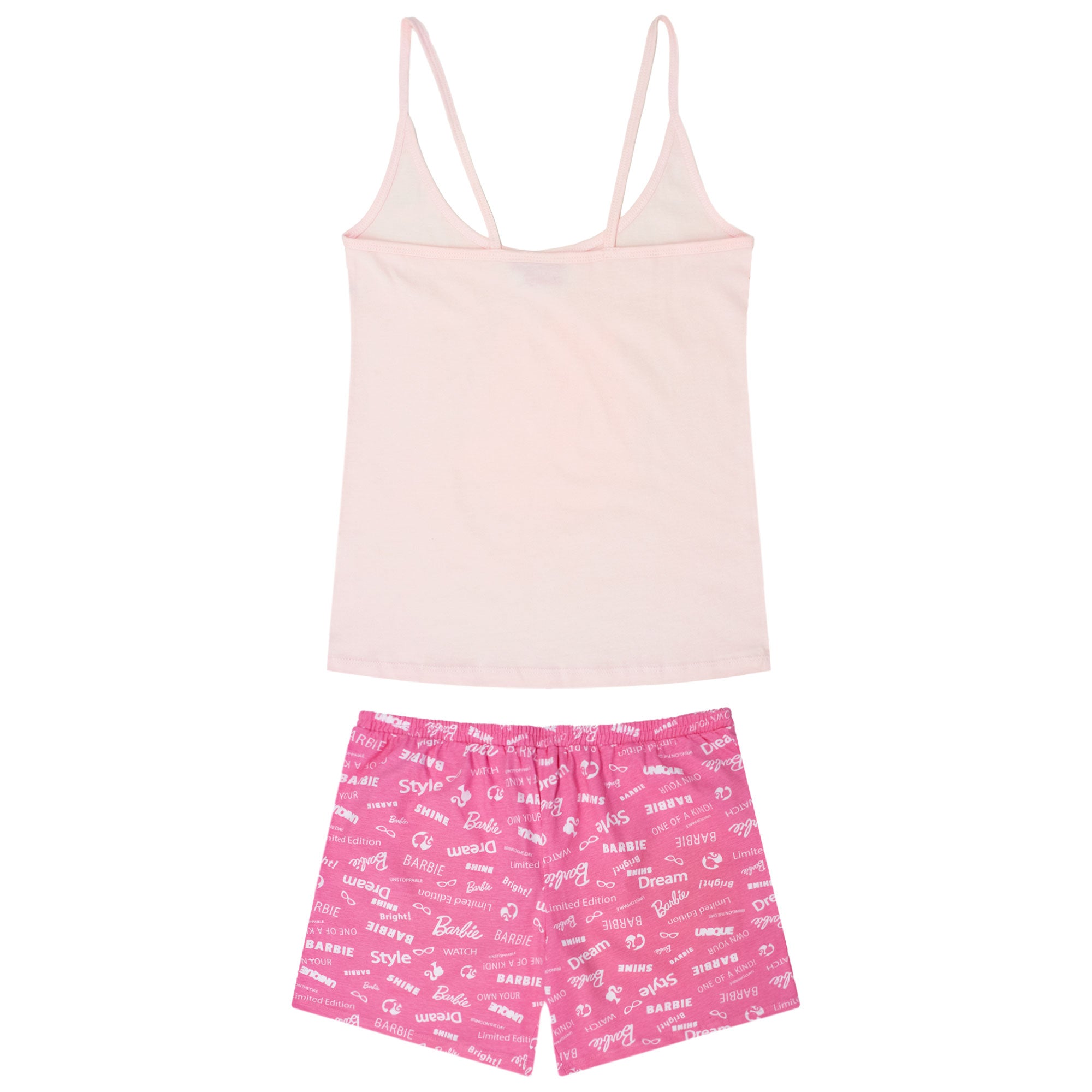 Pigiama Barbie donna ragazza estivo corto in cotone leggero 7080