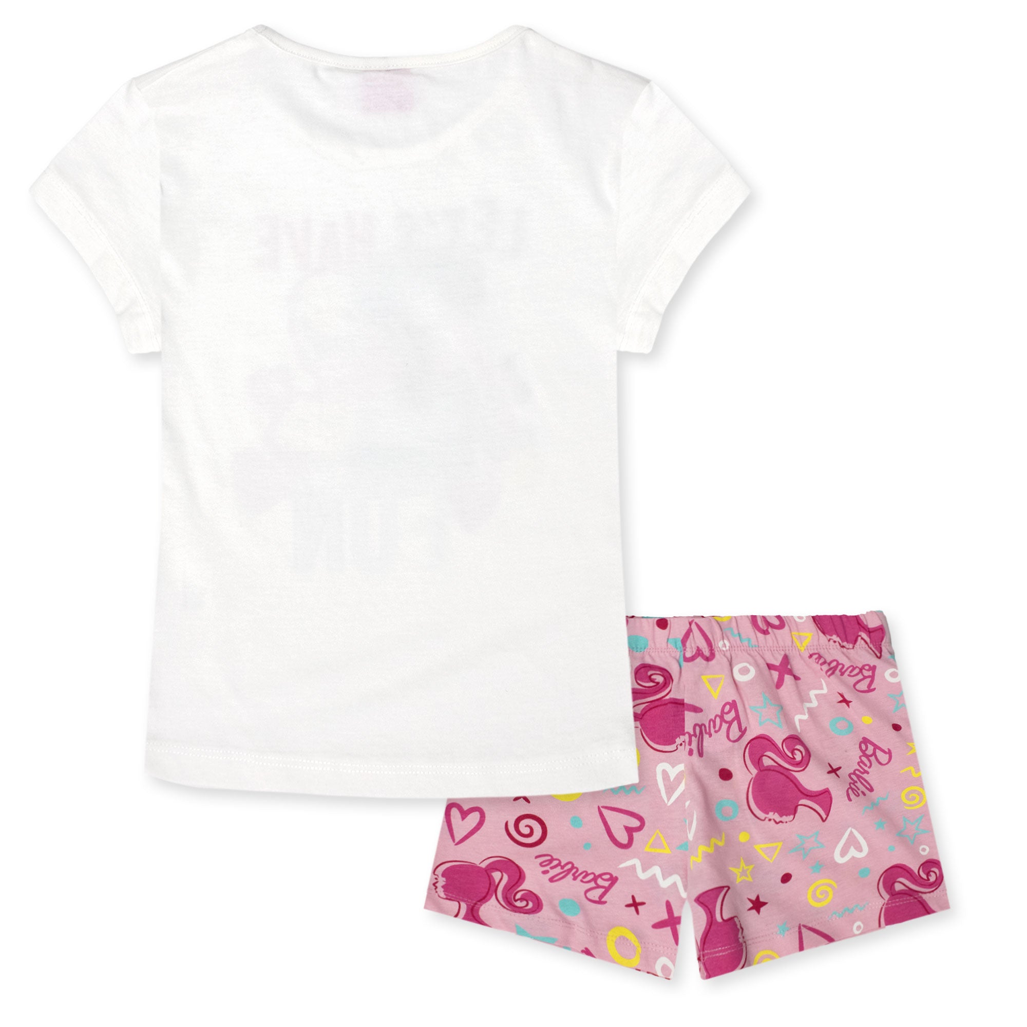 Pigiama per Bambina Barbie estivo in Cotone Leggero corto 7082
