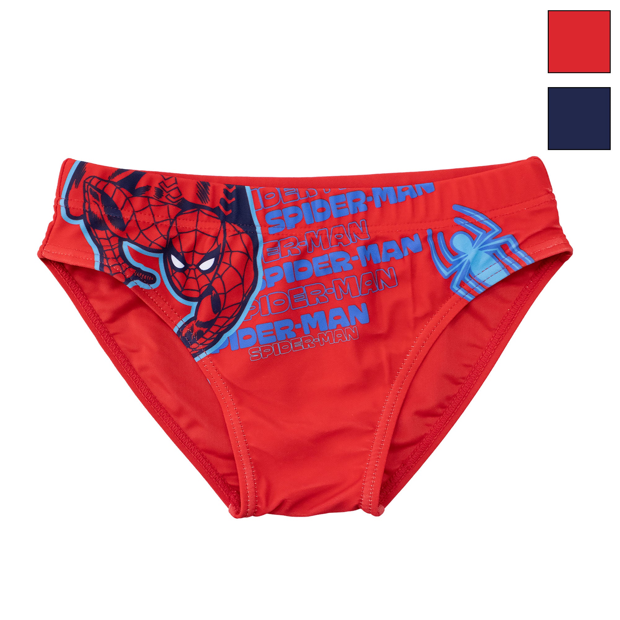 Costume da bagno Marvel Spiderman per bambino mutandina slip mare bimbo 7094