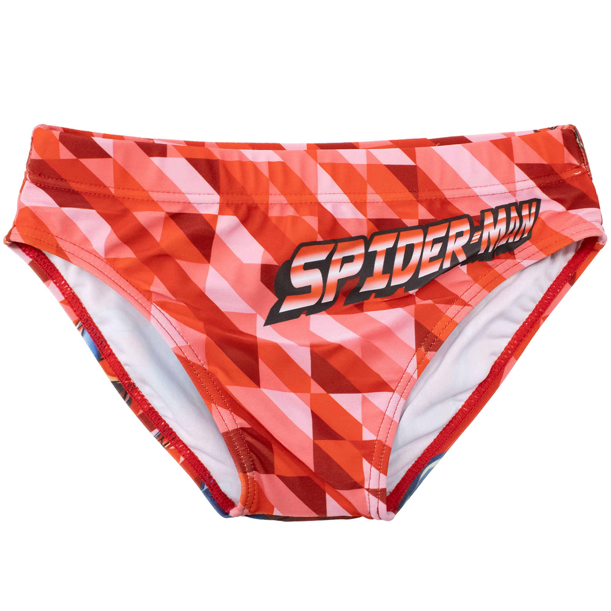 Costume da bagno Marvel Spiderman per bambino mutandina slip mare bimbo 7096