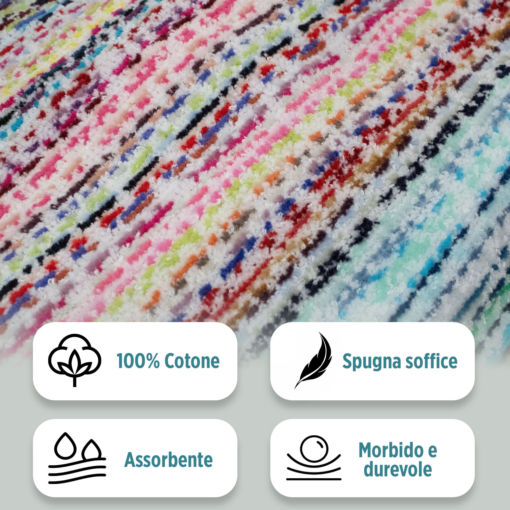 Accappatoio uomo donna in spugna velour cinigliato con cappuccio Jacquard 7126