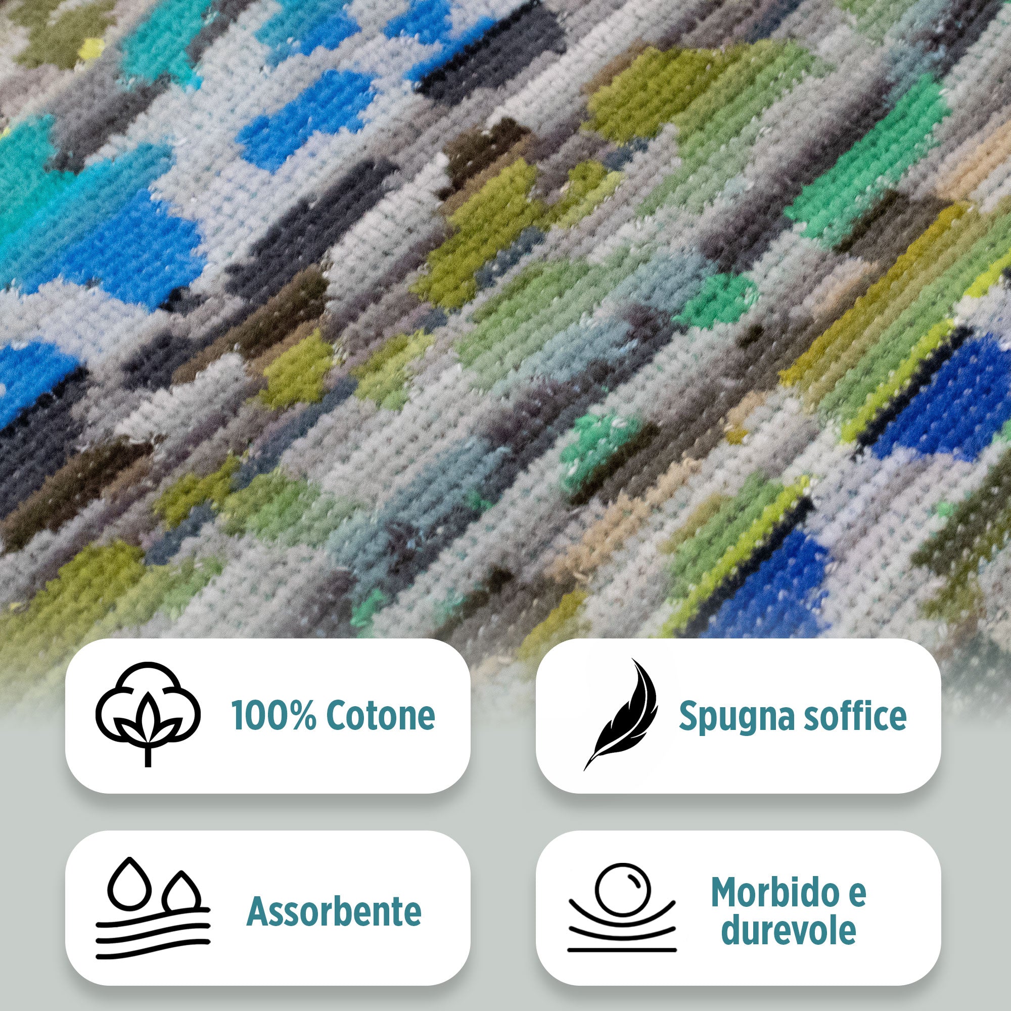 Accappatoio uomo donna in spugna velour cinigliato con cappuccio Jacquard 7126