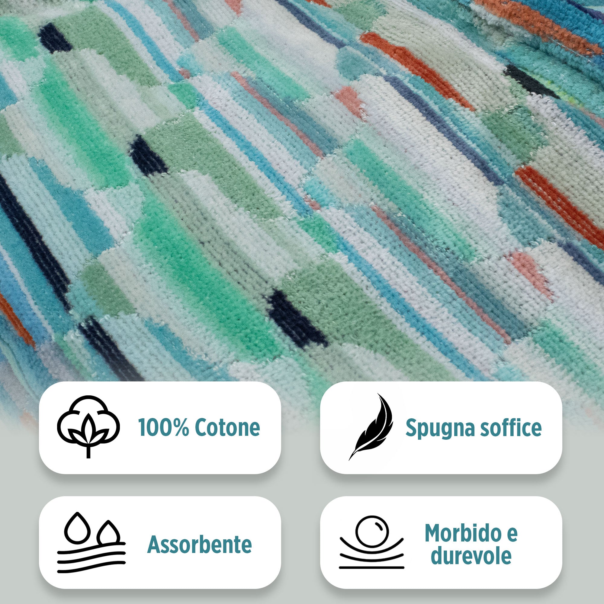 Accappatoio uomo donna in spugna velour cinigliato con cappuccio Jacquard 7126