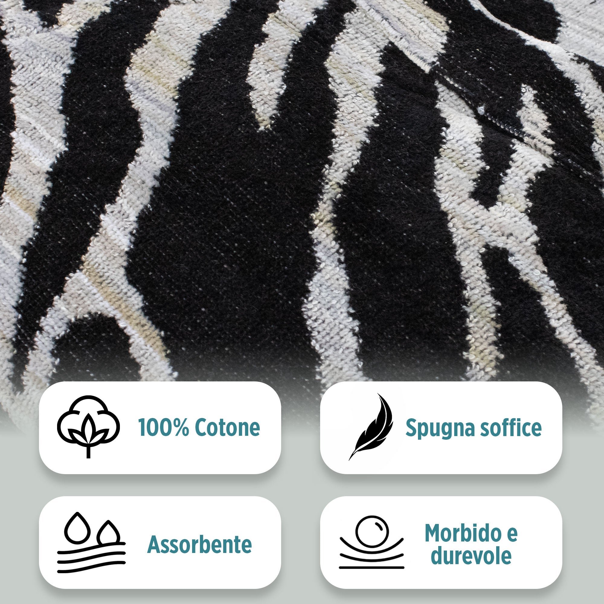 Accappatoio uomo donna in spugna velour cinigliato con cappuccio Jacquard 7126