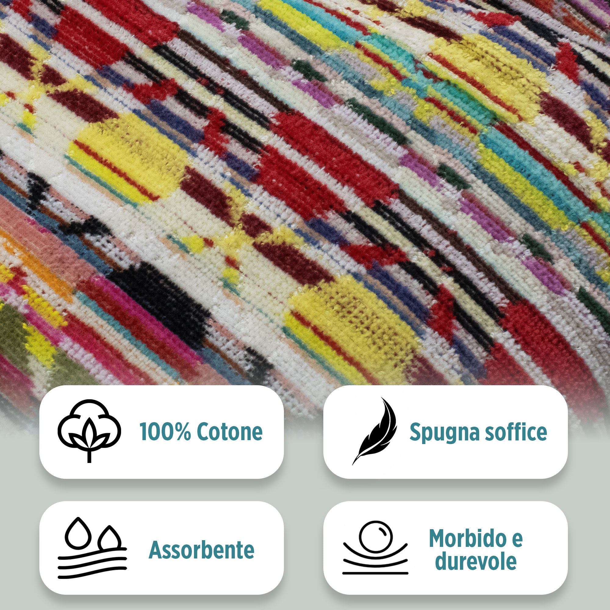 Accappatoio uomo donna in spugna velour cinigliato con cappuccio Jacquard 7126