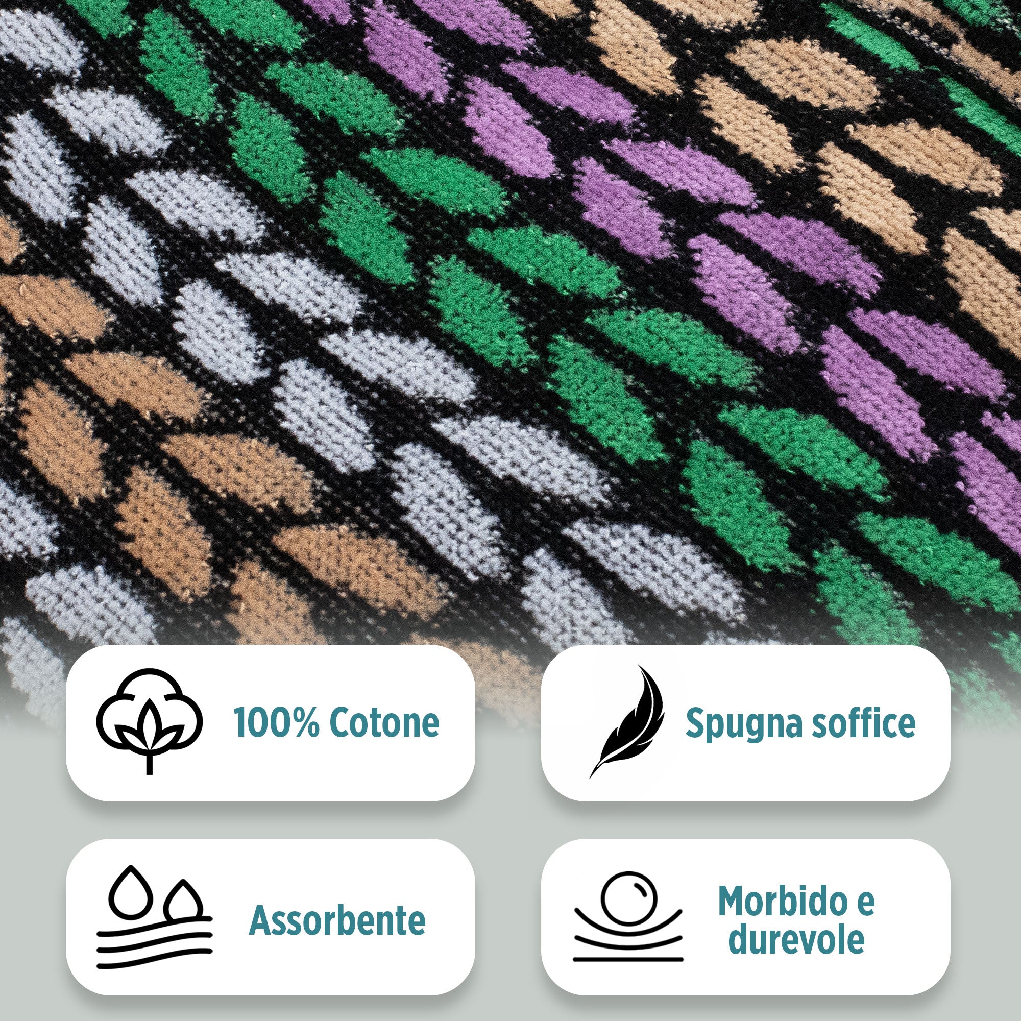 Accappatoio uomo donna in spugna velour cinigliato con cappuccio Jacquard 7126