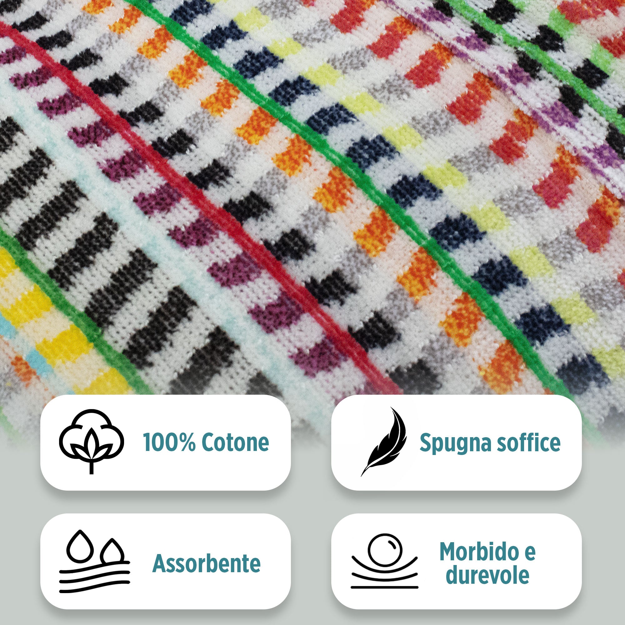 Accappatoio uomo donna in spugna velour cinigliato con cappuccio Jacquard 7126