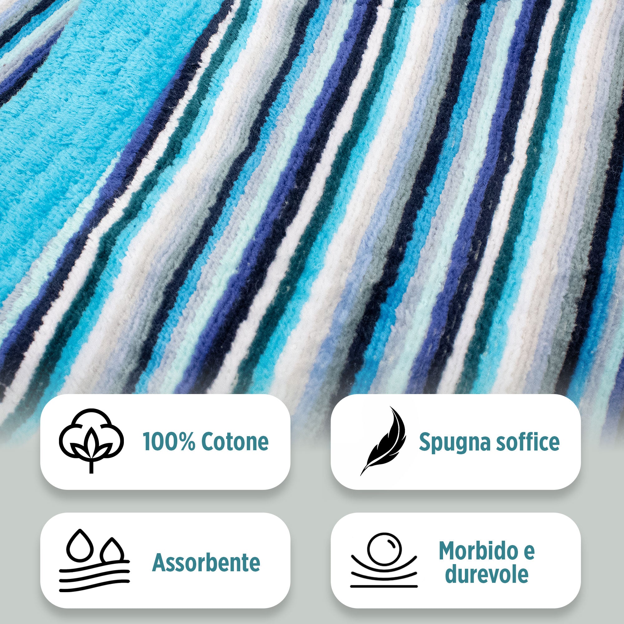 Accappatoio uomo donna in spugna velour cinigliato con cappuccio Jacquard 7126