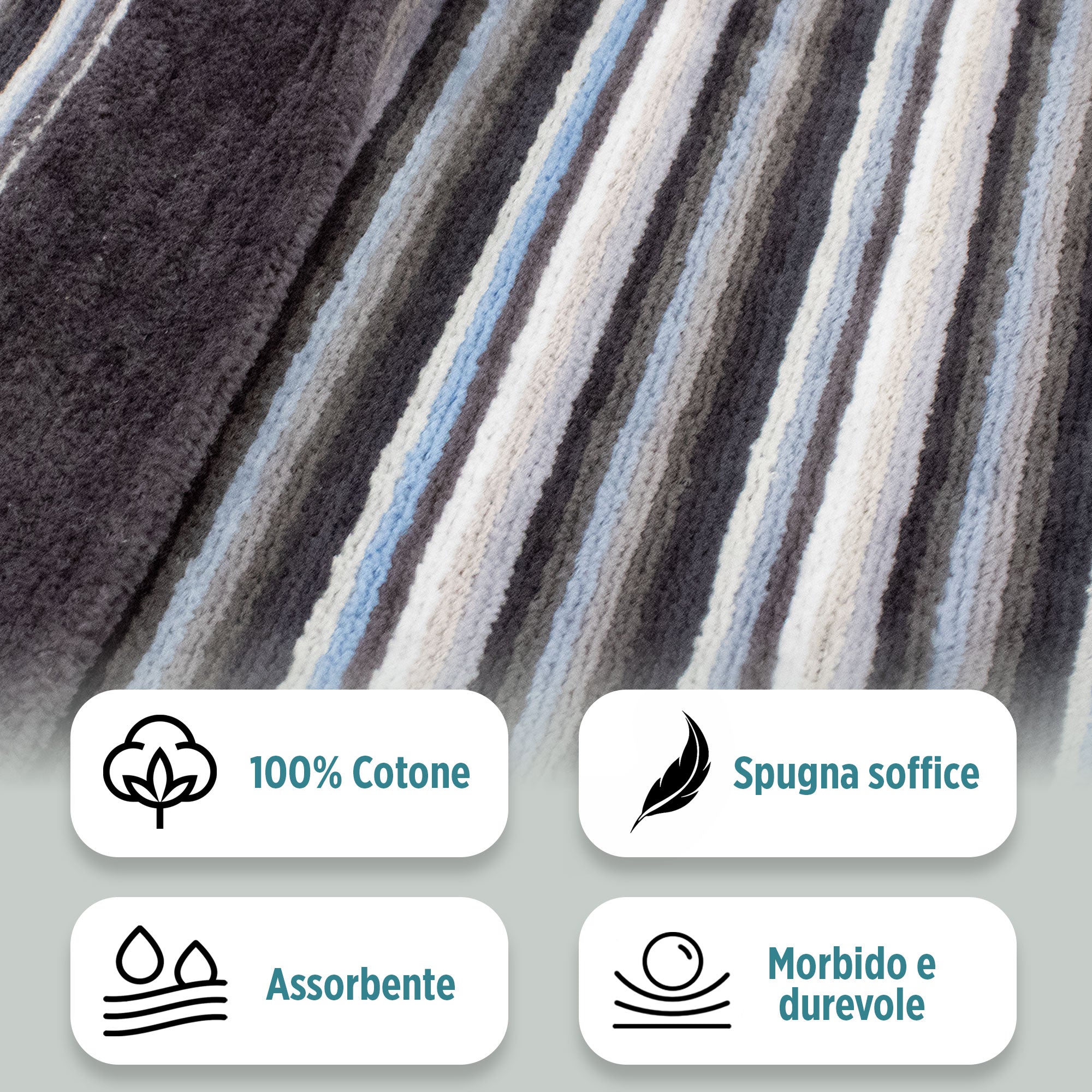 Accappatoio uomo donna in spugna velour cinigliato con cappuccio Jacquard 7126