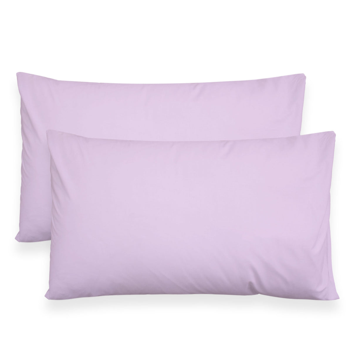 Coppia federe cuscini letto in cotone Copricuscini guanciale in tinta unita 7127