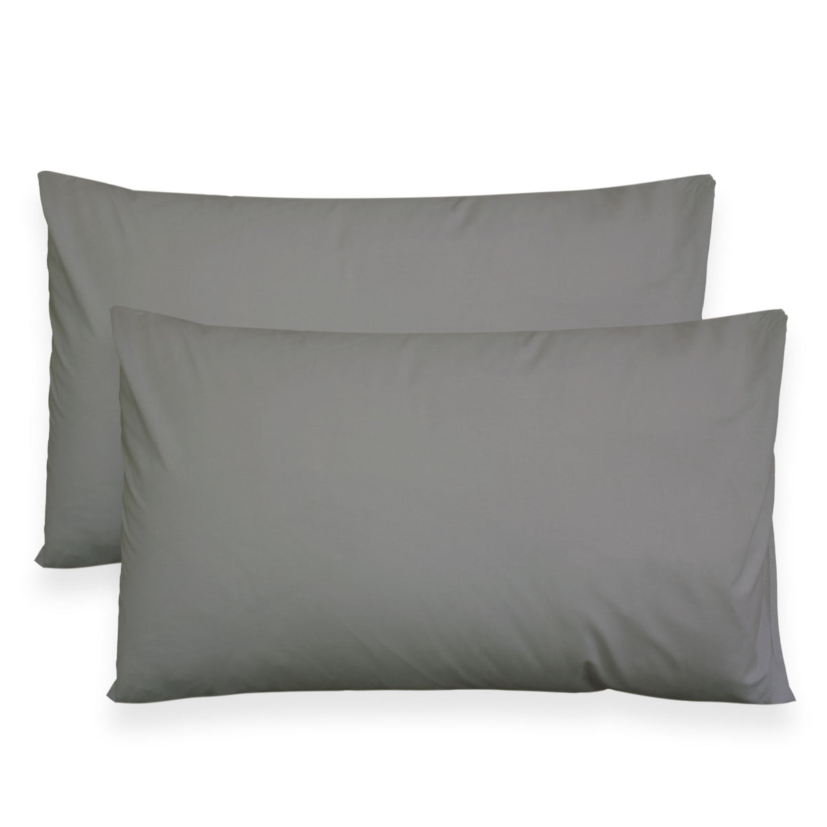 Coppia federe cuscini letto in cotone Copricuscini guanciale in tinta unita 7127