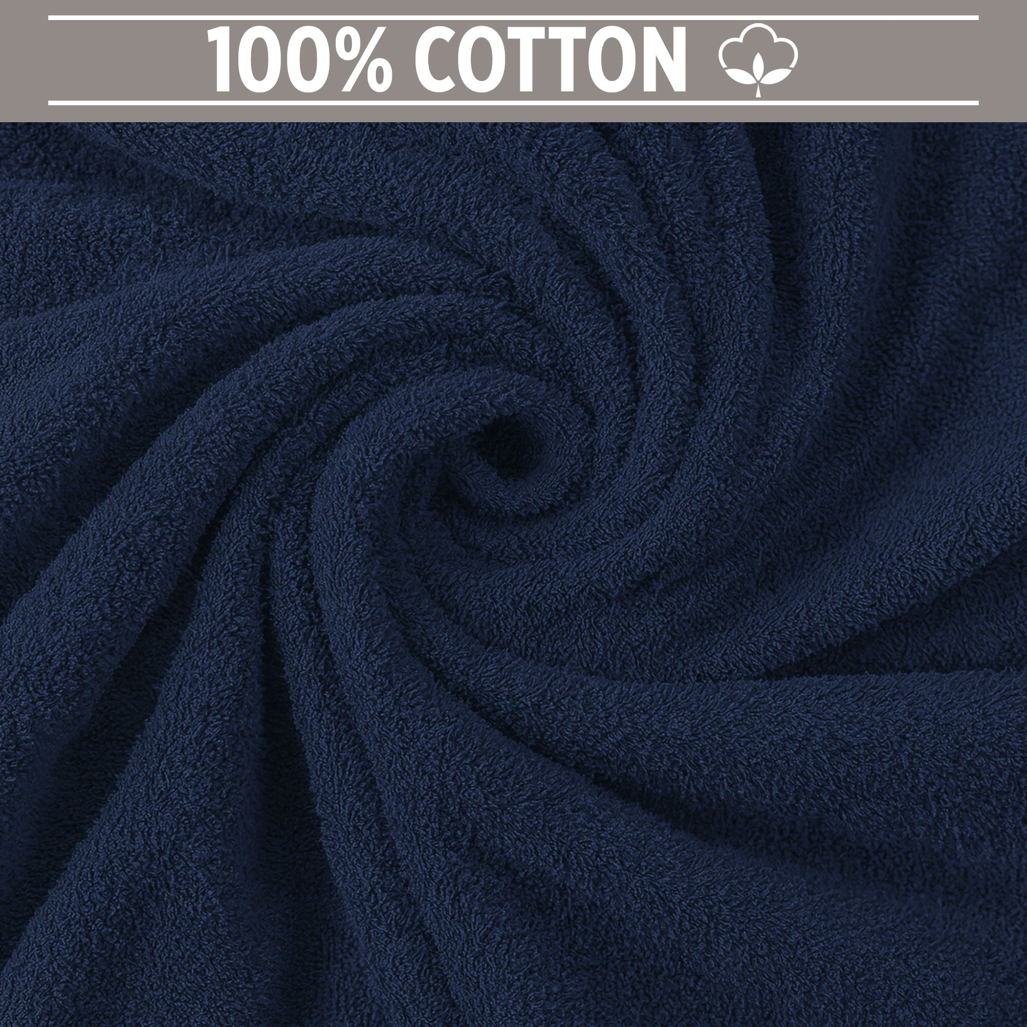 Accappatoio in spugna di cotone con cappuccio unisex uomo donna adulto 7161