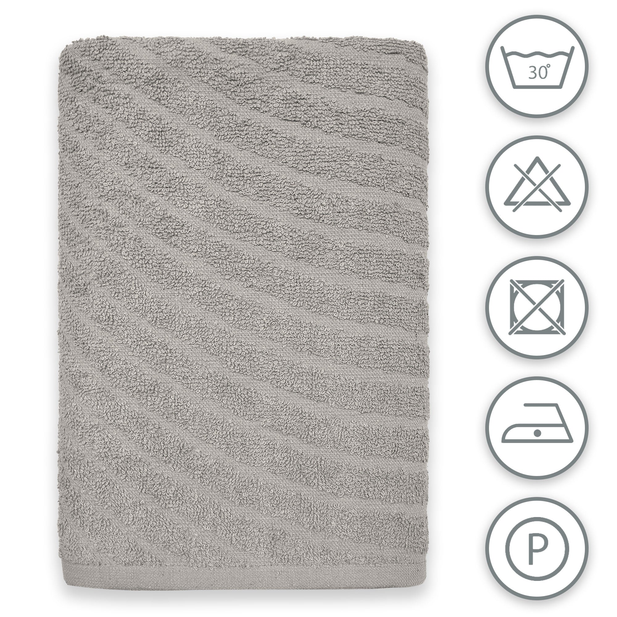 Telo Doccia in spugna Jacquard di cotone Asciugamano da Bagno 600gsm 7168