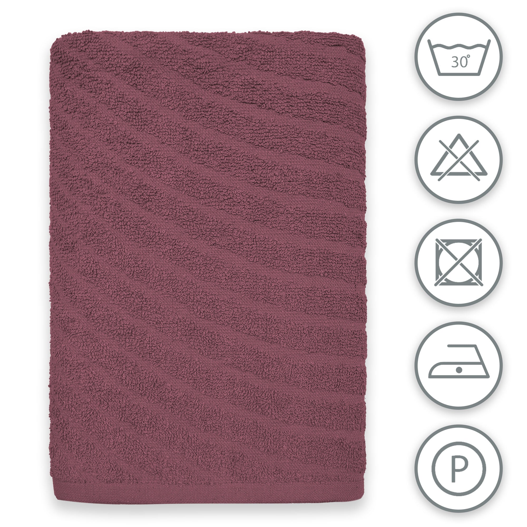 Telo Doccia in spugna Jacquard di cotone Asciugamano da Bagno 600gsm 7168