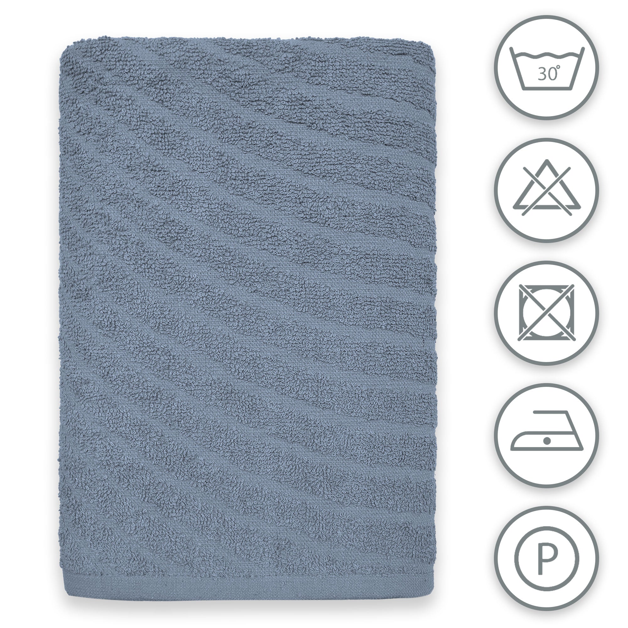 Telo Doccia in spugna Jacquard di cotone Asciugamano da Bagno 600gsm 7168