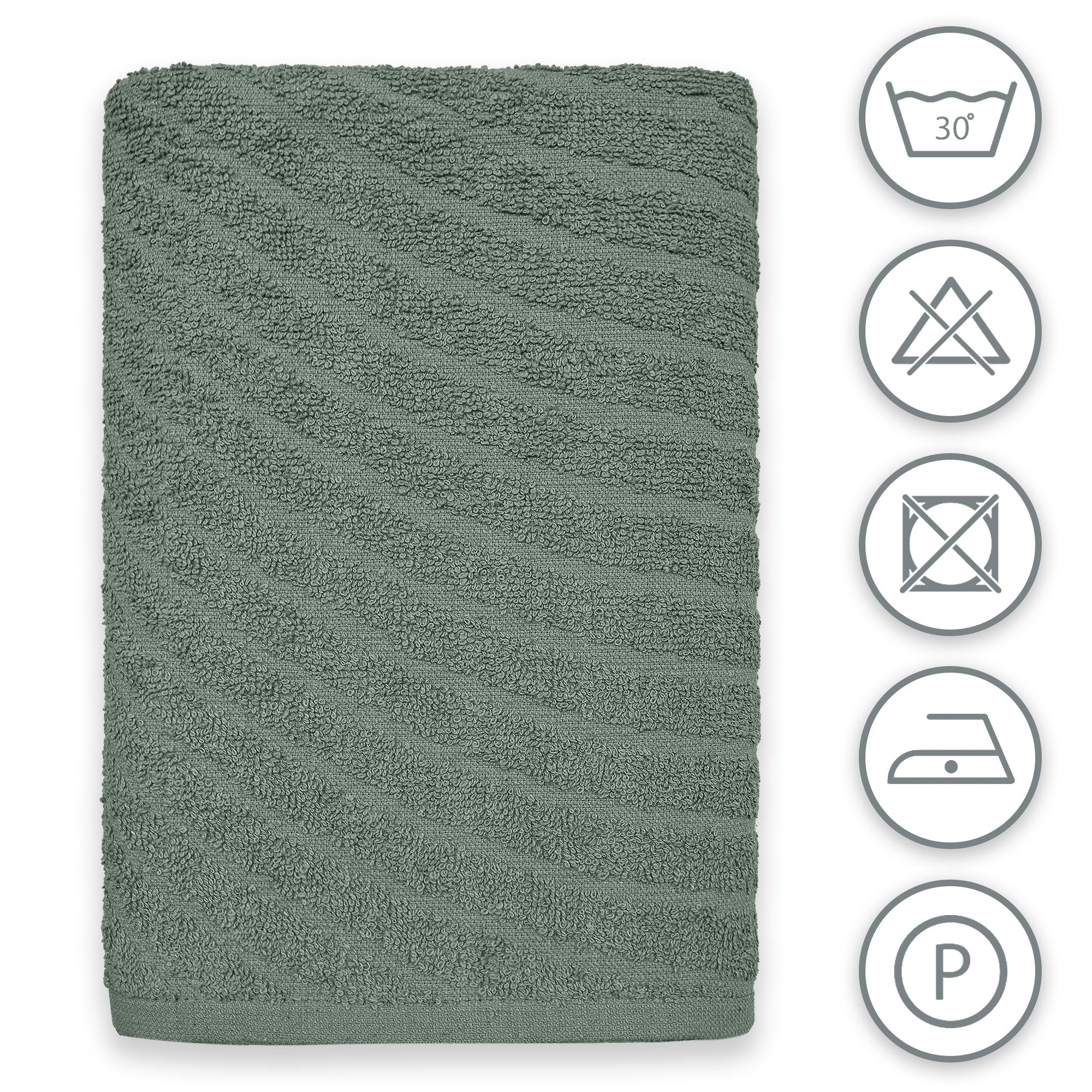 Telo Doccia in spugna Jacquard di cotone Asciugamano da Bagno 600gsm 7168