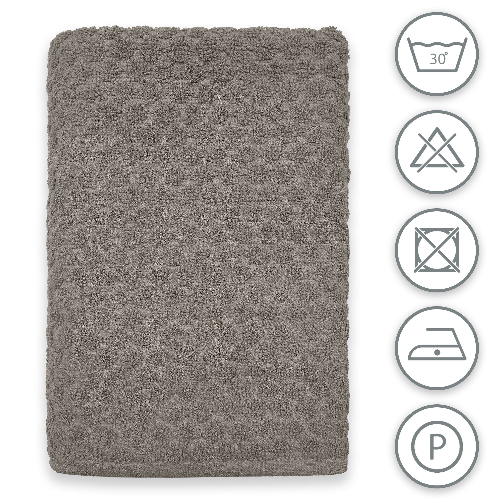 Telo Doccia in spugna Jacquard di cotone Asciugamano da Bagno 600gsm 7169