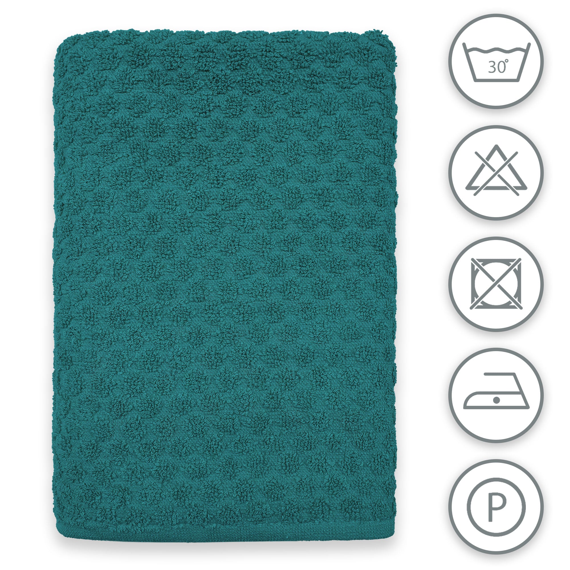 Telo Doccia in spugna Jacquard di cotone Asciugamano da Bagno 600gsm 7169