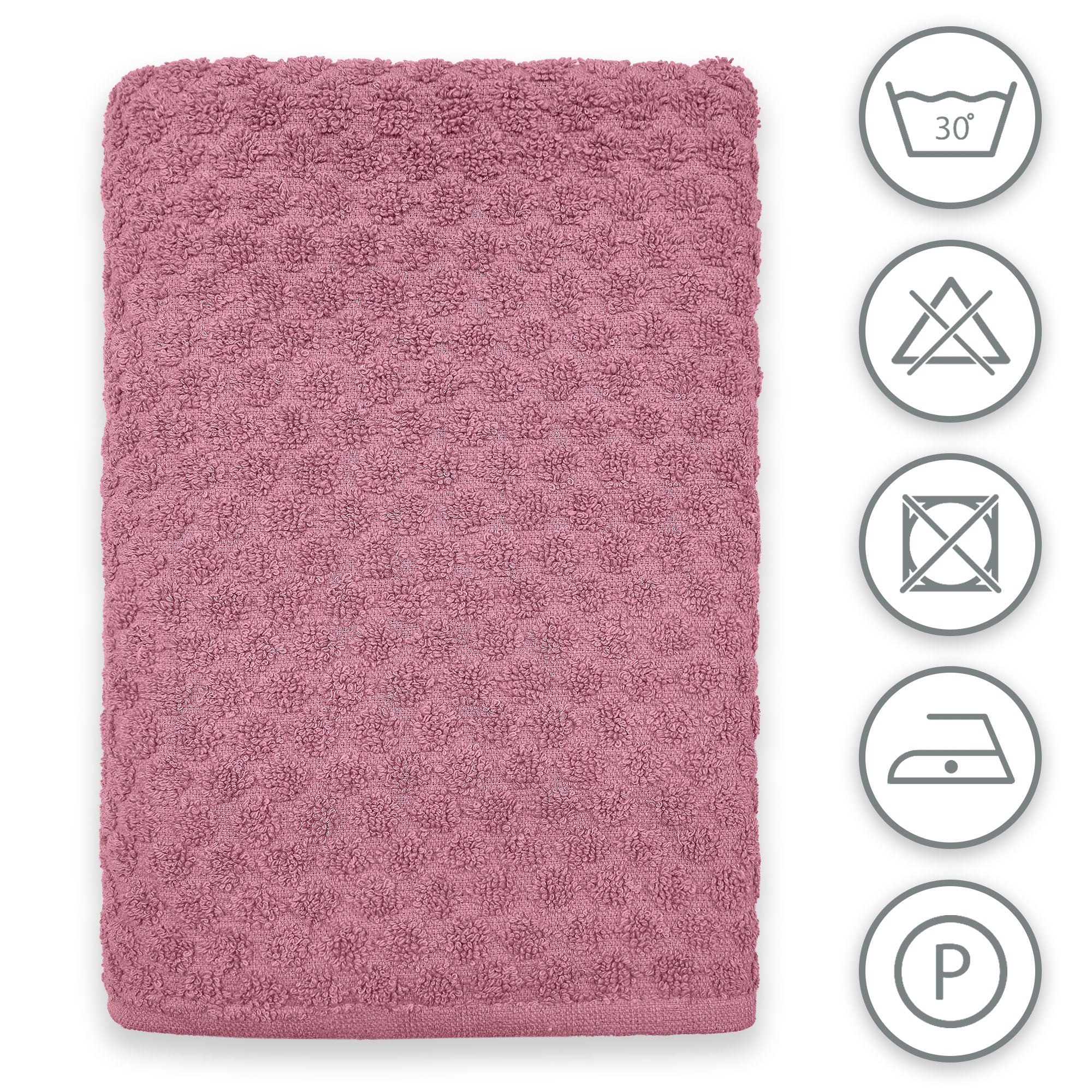 Telo Doccia in spugna Jacquard di cotone Asciugamano da Bagno 600gsm 7169