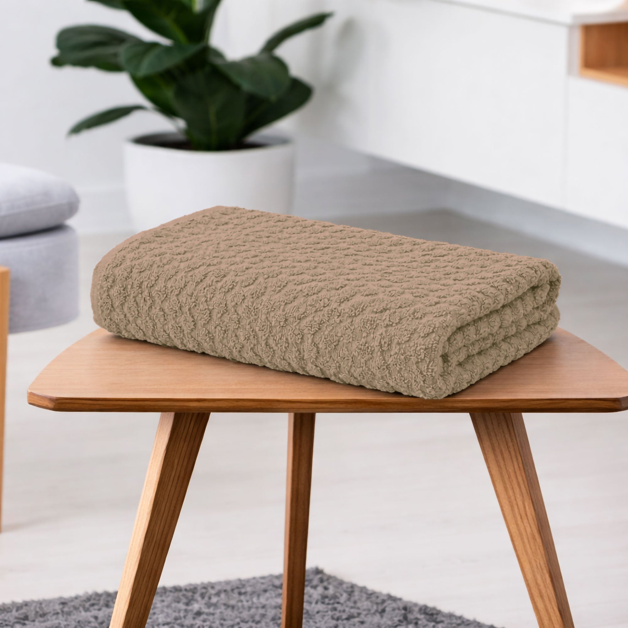 Telo Doccia in spugna Jacquard di cotone Asciugamano da Bagno 600gsm 7169