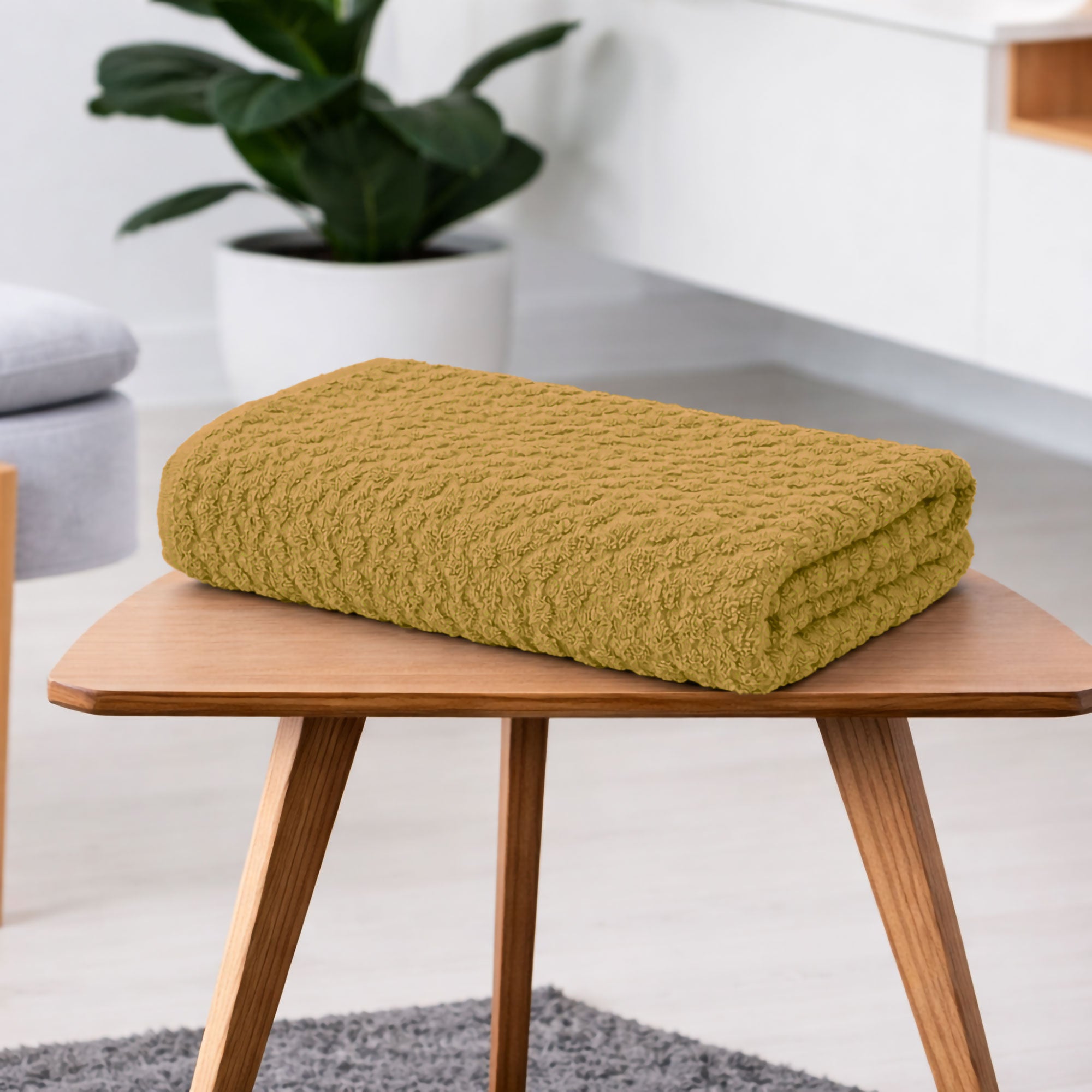 Telo Doccia in spugna Jacquard di cotone Asciugamano da Bagno 600gsm 7169