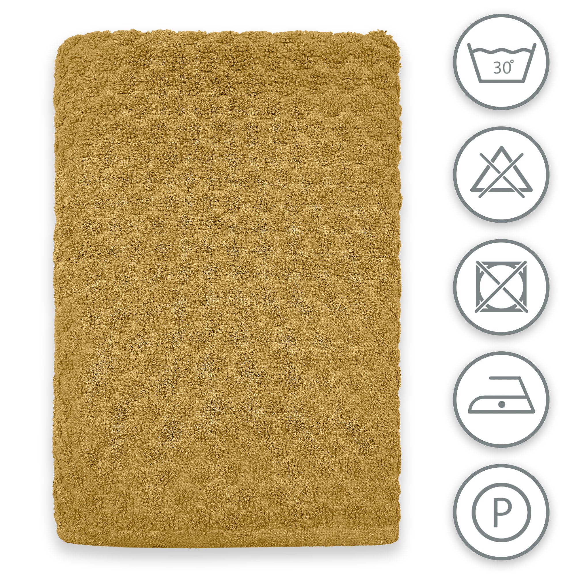 Telo Doccia in spugna Jacquard di cotone Asciugamano da Bagno 600gsm 7169