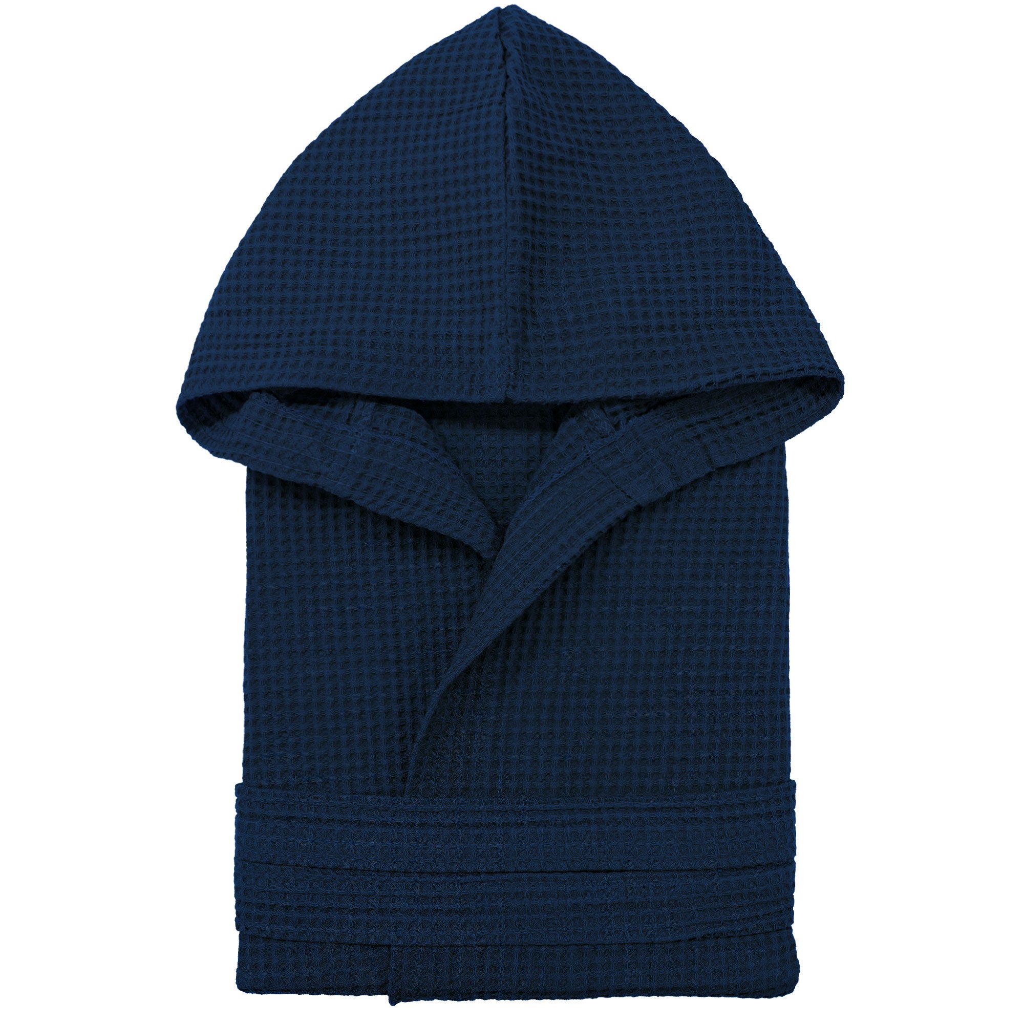 Accappatoio Nido d’Ape Unisex Uomo Donna leggero con Cappuccio e tasche 7170