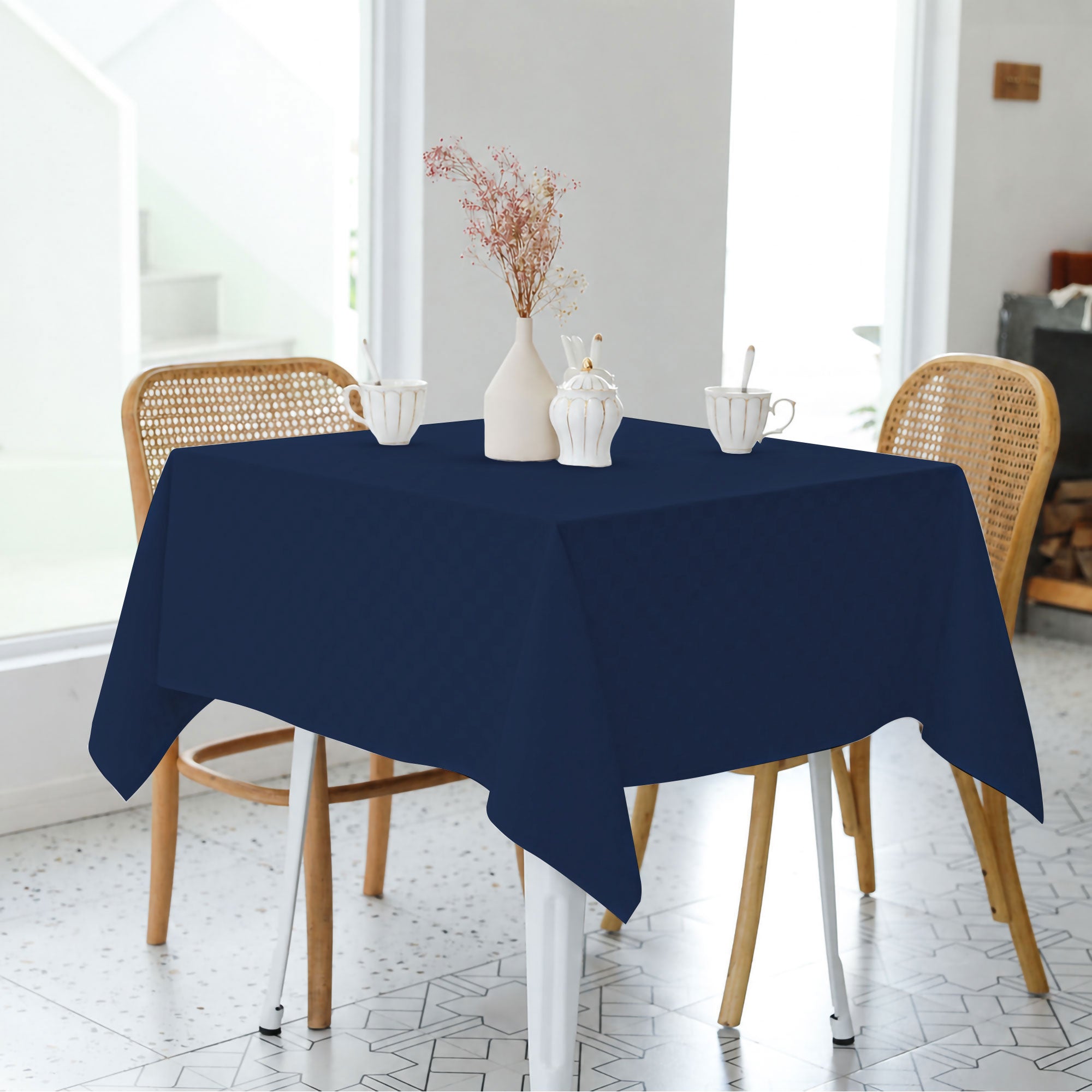 Damast-Tischtuch, schmutzabweisend, Jacquard, in verschiedenen Größen 7171