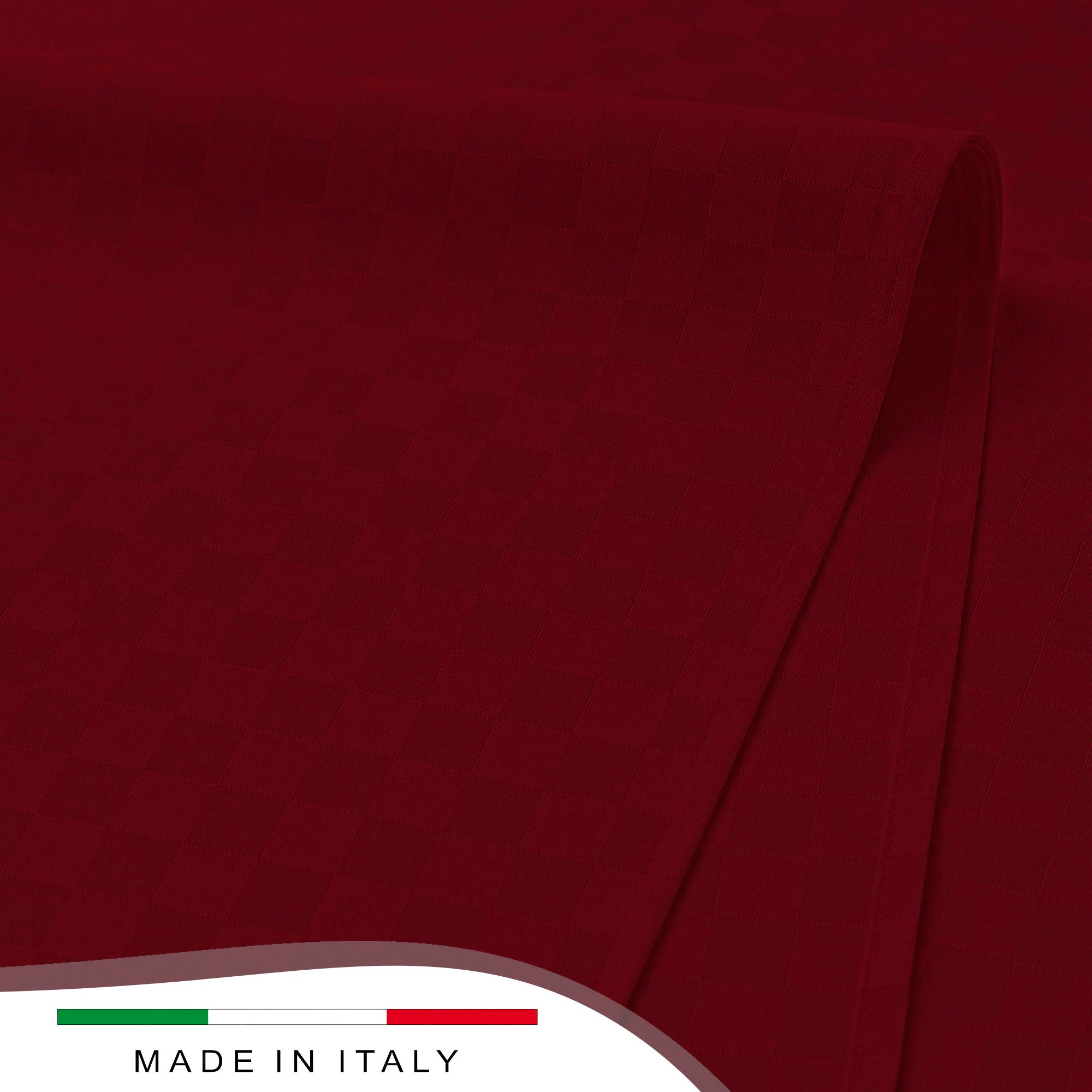 Tovaglia Antimacchia Damascata Copritavolo Jacquard in tinta varie misure 7171