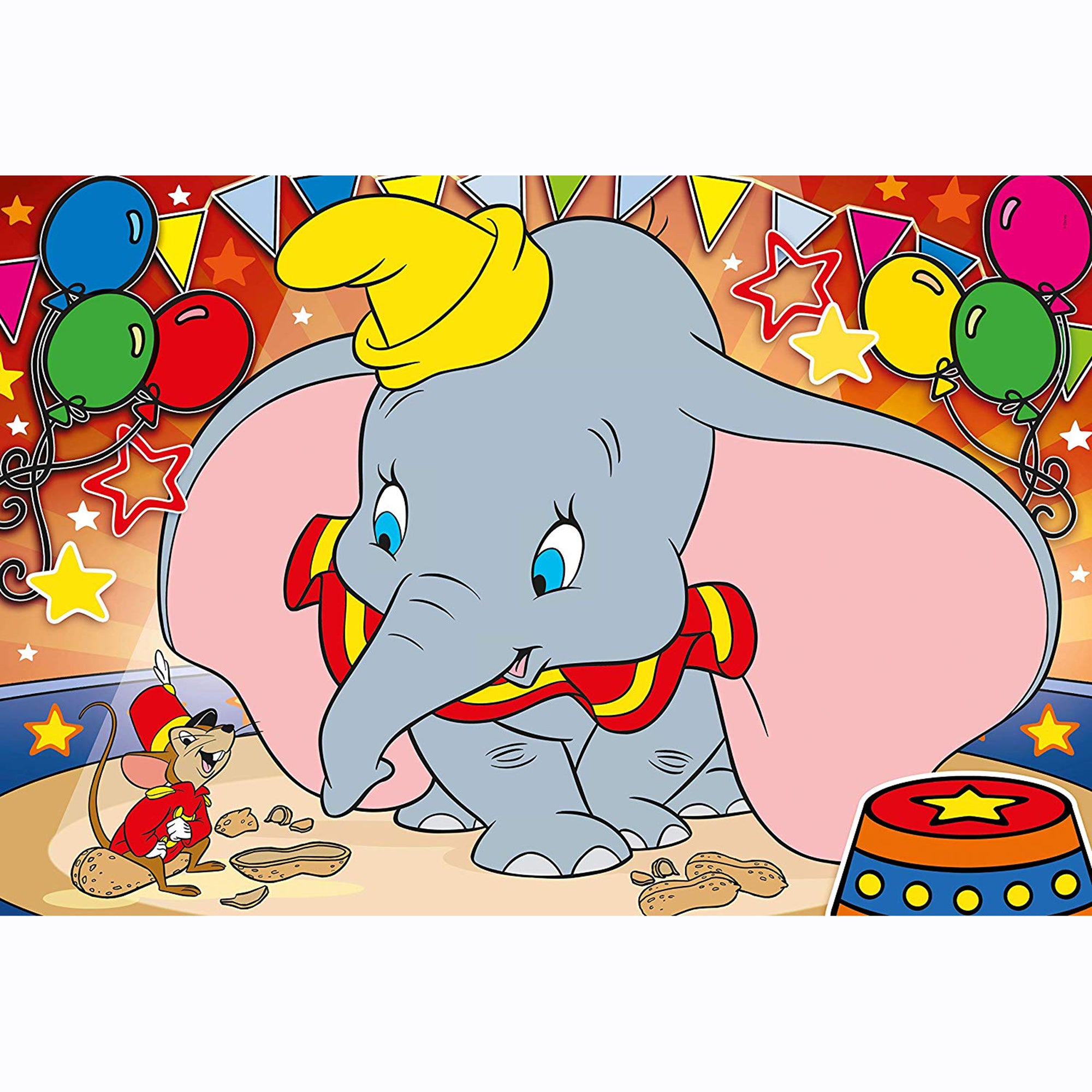 Puzzle maxi Clementoni Disney Dumbo elefantino 104 pz gioco per bambino 1450